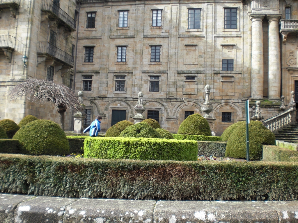 Nei pressi di piazza de Obradoiro